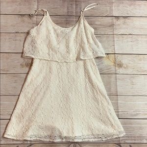 Abercrombie white dress